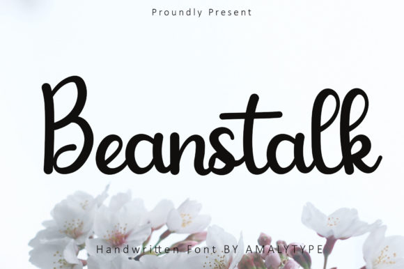 Beanstalk Font: Elegant Script for Editorial Design