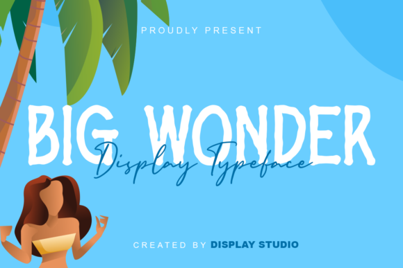 Big Wonder Font for Creative Projects