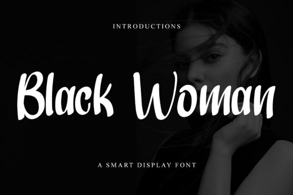 Black Woman Font for Creative Campaigns