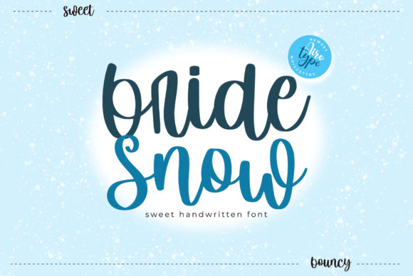 Bride Snow Font for Web Design