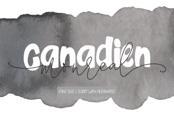 Canadien Monreal Font for Creative Campaigns