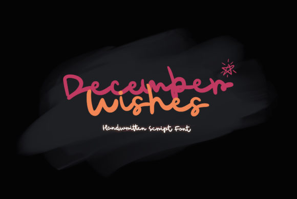 December Wishes Font for Creative Projects