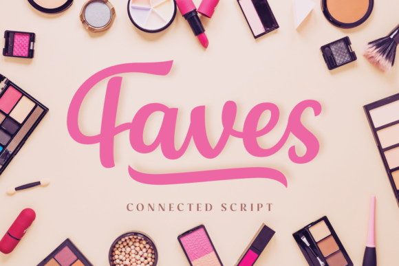 Faves Font for Creative Projects