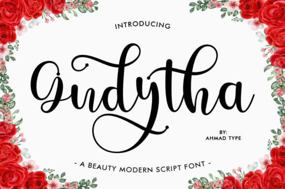 Gudytha Font for Creative Makers
