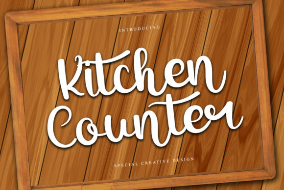 Kitchen Counter Font Review