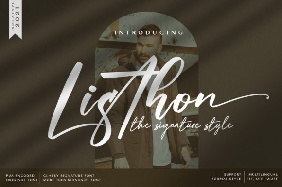 Listhon Font: Timeless Handwritten Style