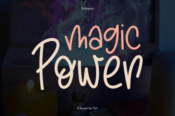 Magic Power Font for Creative Design