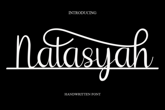 Natasyah Font for Web Design