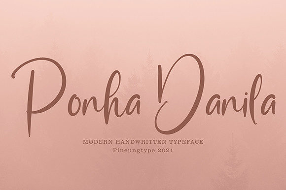 Ponha Danila Font for Elegant Branding