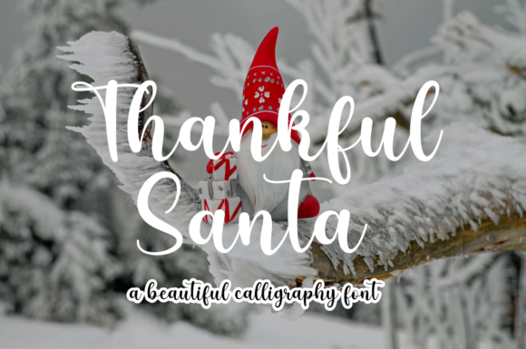 Thankful Santa Font Review