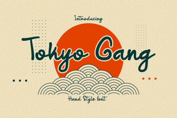 Tokyo Gang Font for Creative Design