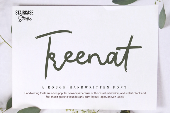 Treenat Font for Creative Branding