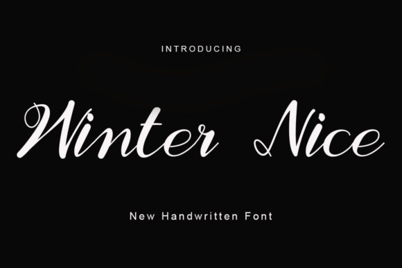 Winter Nice Font Review